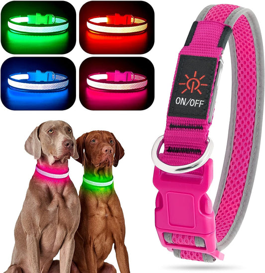 USB Charging LED Dog Collar