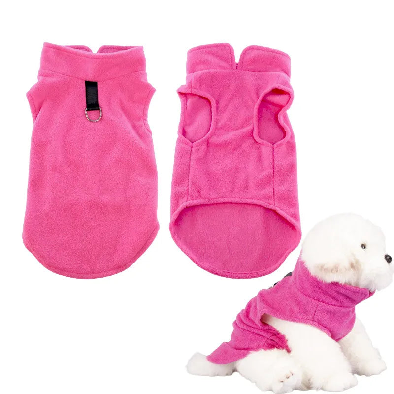 Soft Fleece Dog Coat