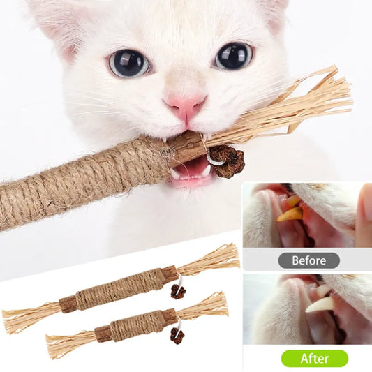 Silvervine Chew Stick with Catnip