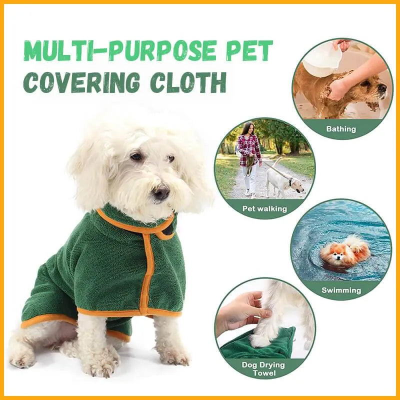 Super Absorbent Pet Drying Coat