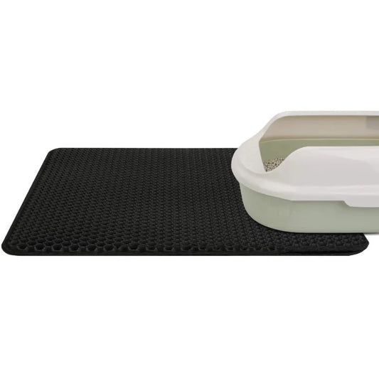 Waterproof EVA Double Layer Cat Litter Box Mat