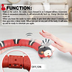 Interactive  Cat Teasering Eletronic Snake